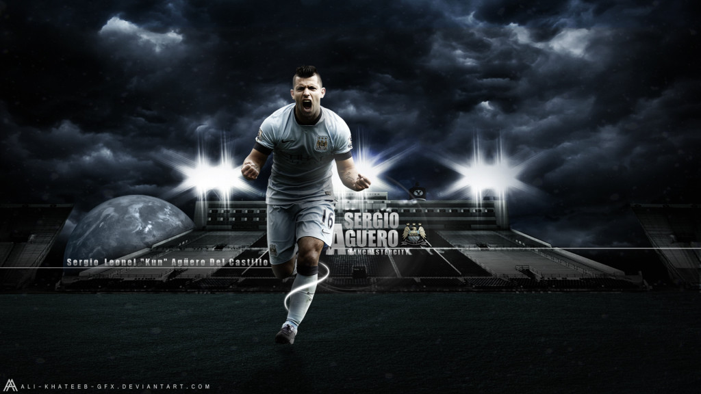 Sergio Aguero Manchester City Player HD Wallpaper Search