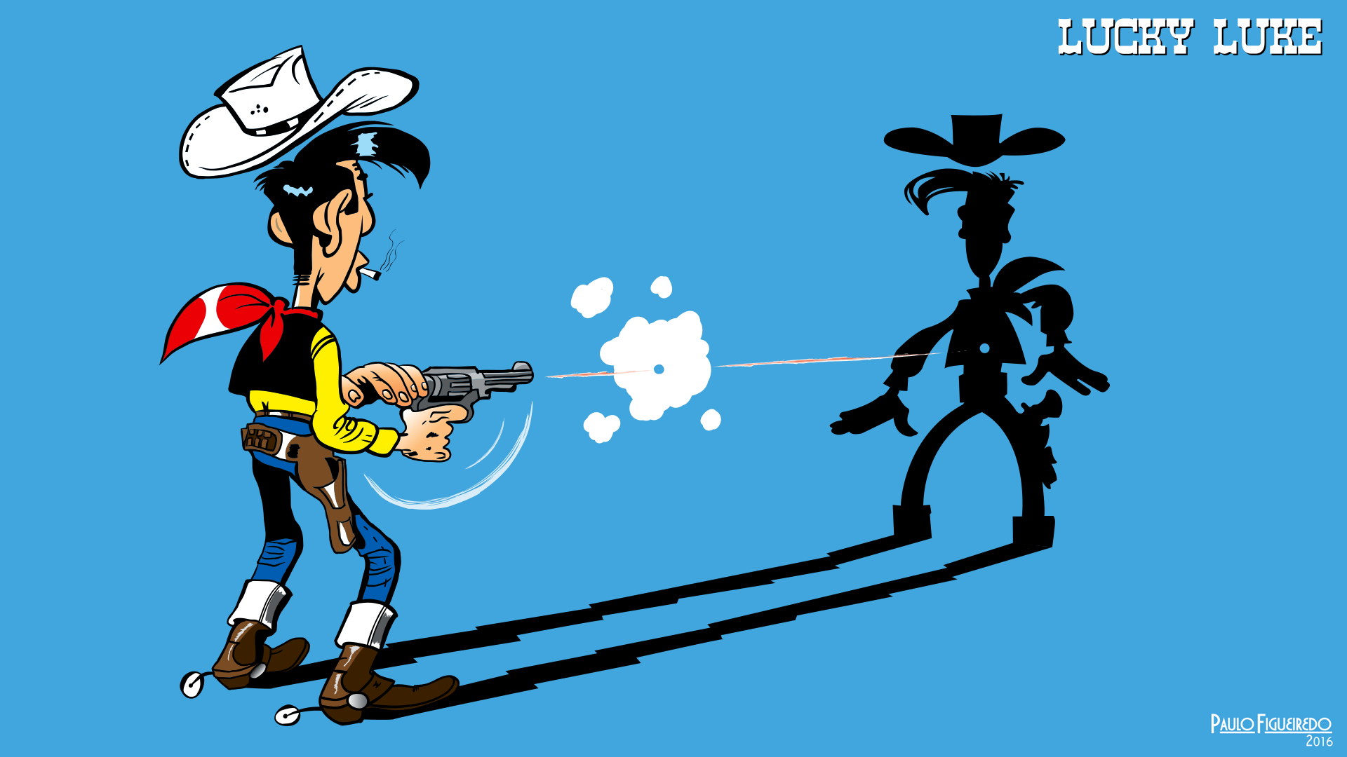 Lucky Luke By Paulofigueiredo