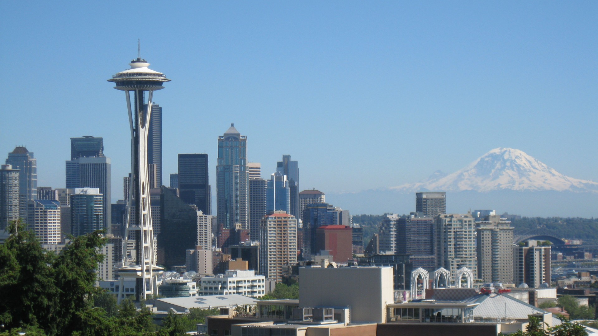 Pics Photos Seattle Skyline Wallpaper Widescreen