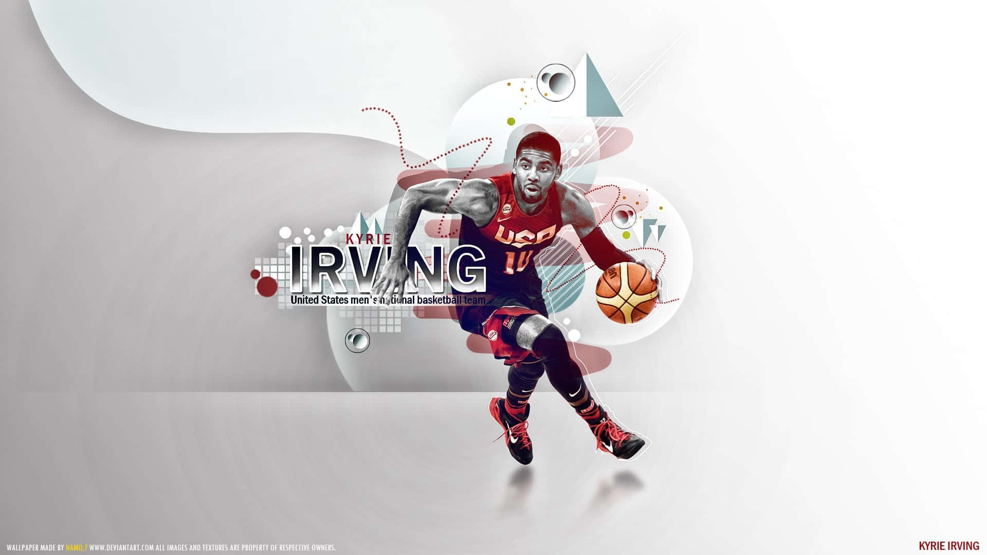 Kyrie Irving Swagger Unleashed Wallpaper