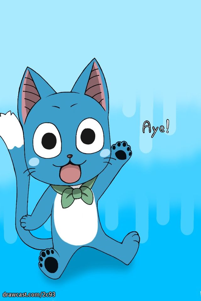 Happy Cat Fairy Tail Anime
