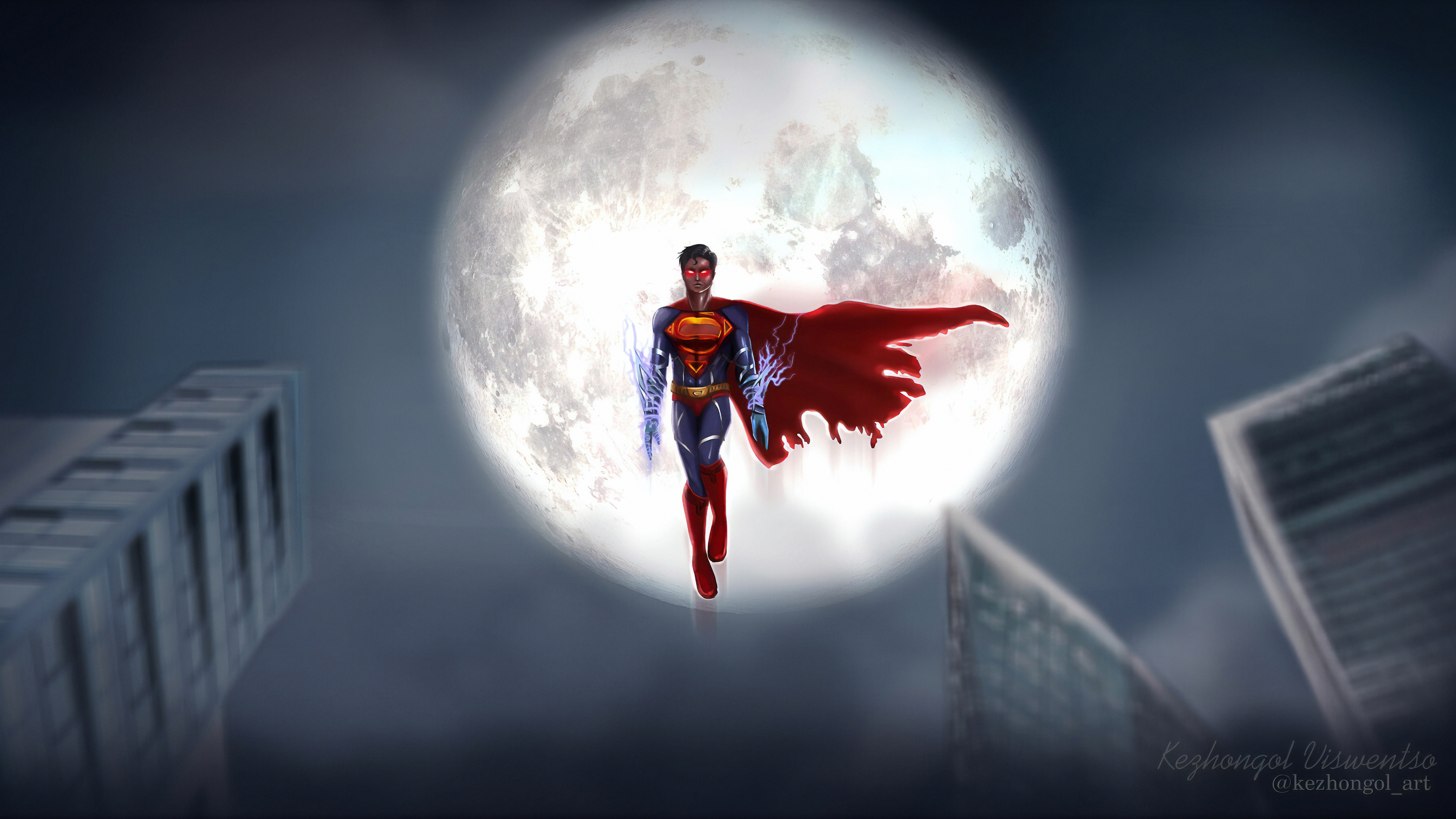 Superman Background Image HD All White