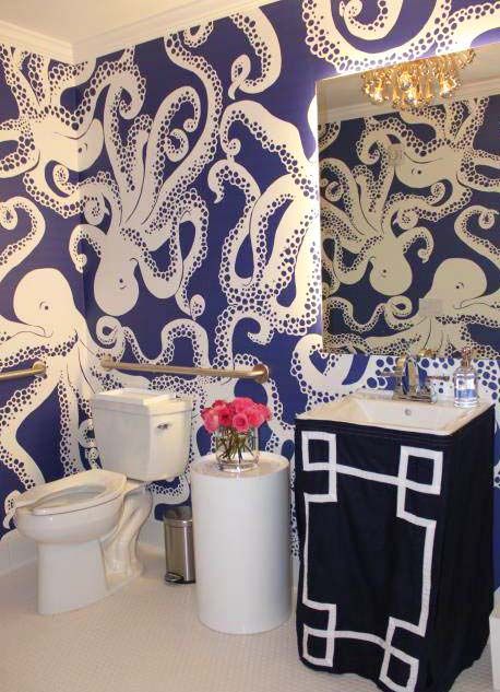 Lilly Pulitzer Tampa Store Bubbly Wallpaper Octopus