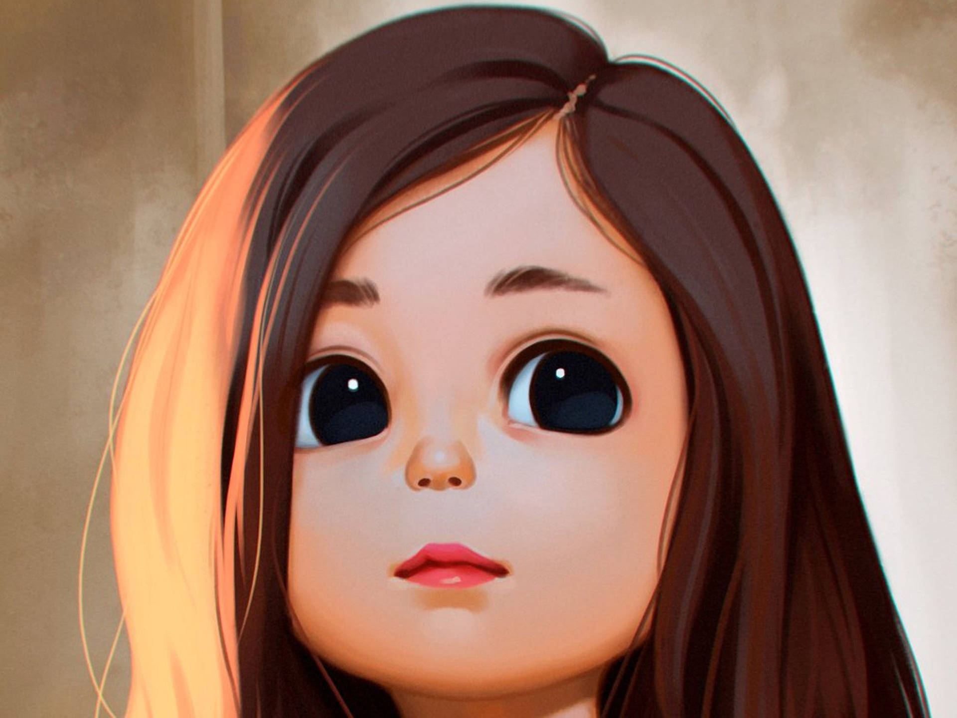 Girly Cartoon Wallpaper