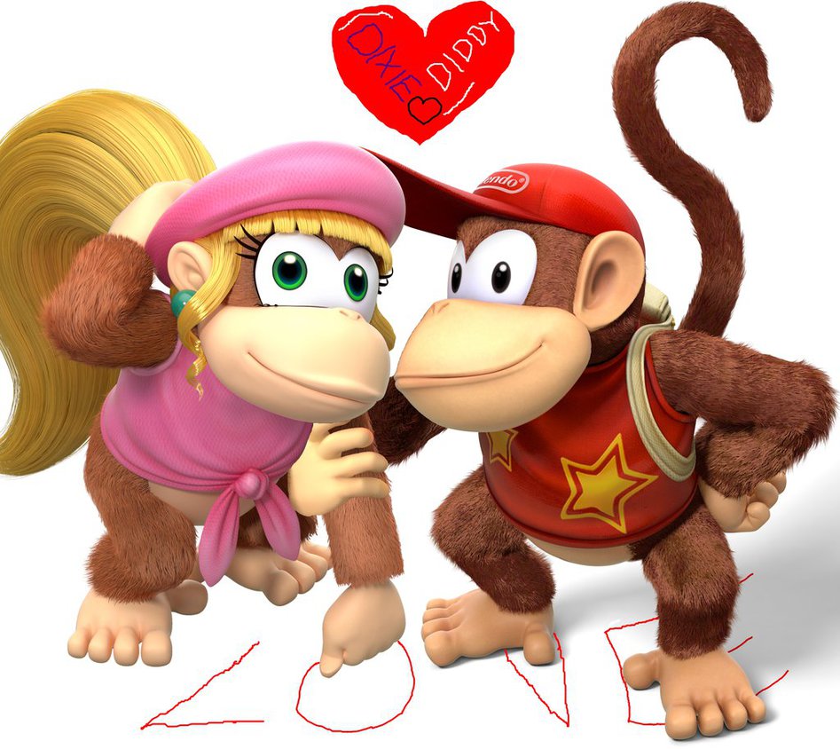 Diddy Kong And Dixie The Cutest Couple By Diddykf1 On