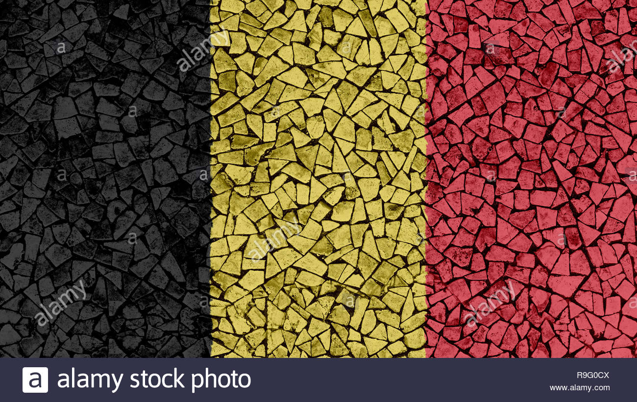 Belgium Flag Background Stock Photos