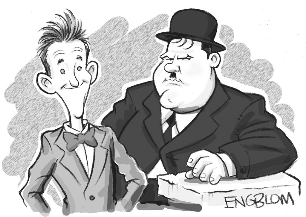 Stan And Ollie By Mengblom