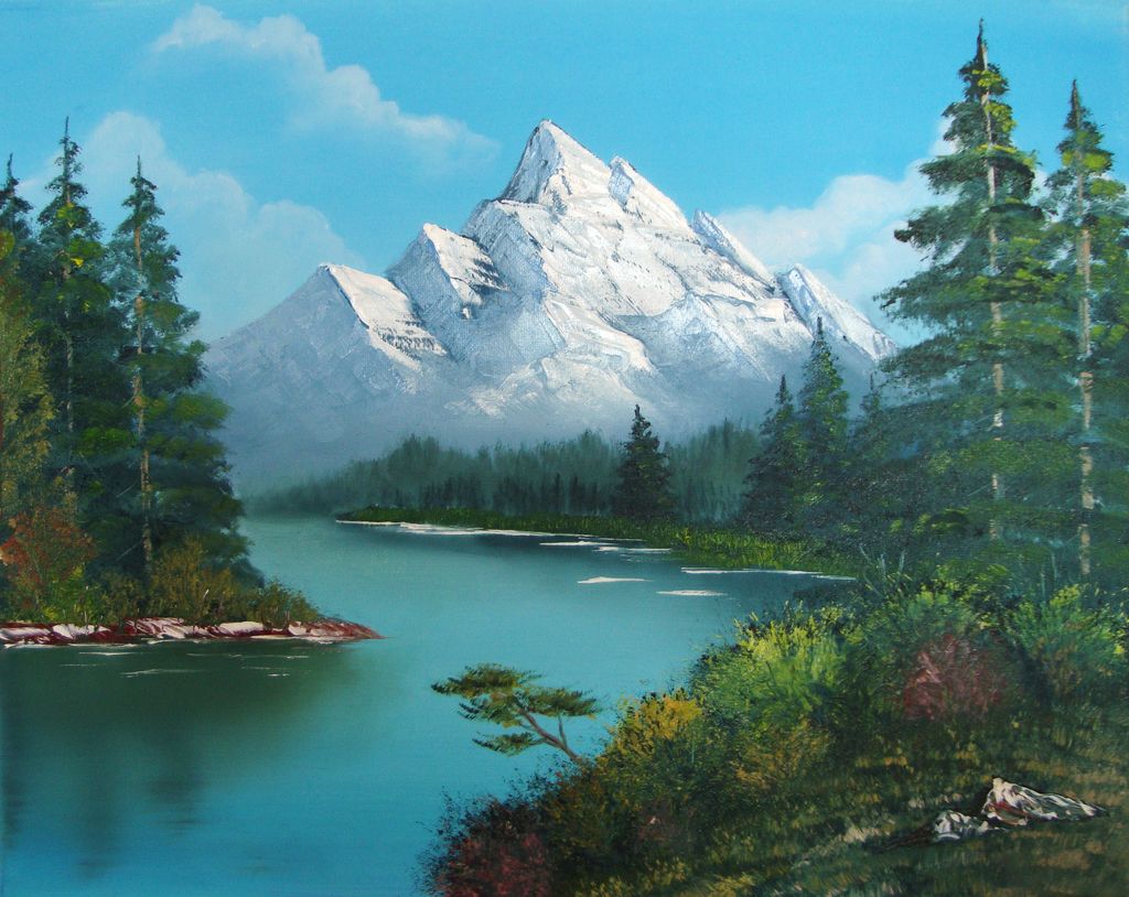 Bob Ross Art Prints Posters Paintings Painting Picture