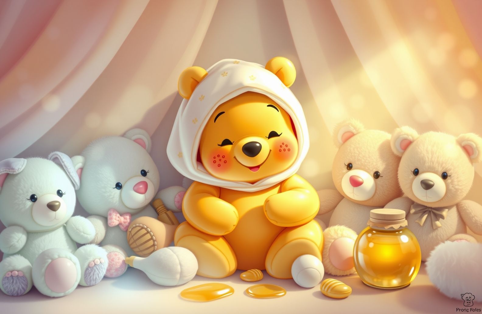 Baby Winnie The Pooh Wallpaper