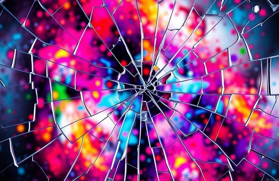 Broken Tv Screen Wallpaper