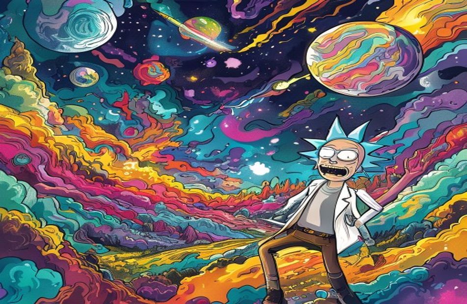 Supreme Rick And Morty Wallpaper