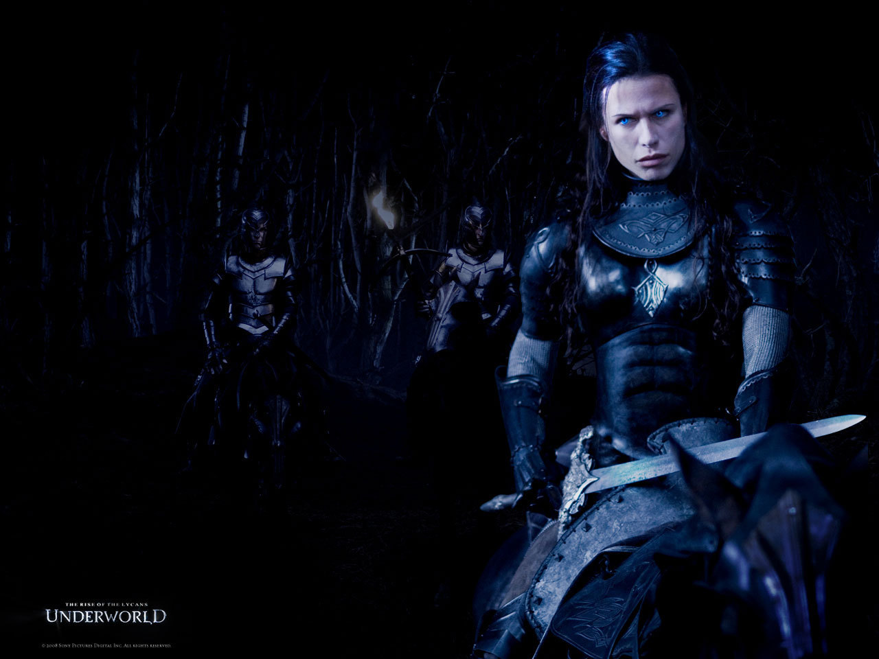 Underworld Rise Of The Lycans Movies Wallpaper