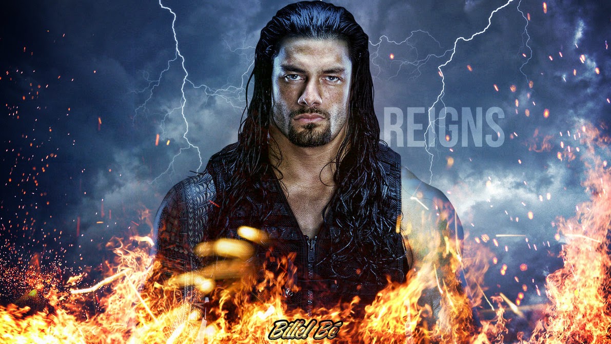 High Definition Quality Wallpaper Of Wwe Wrester Roman Reigns HD