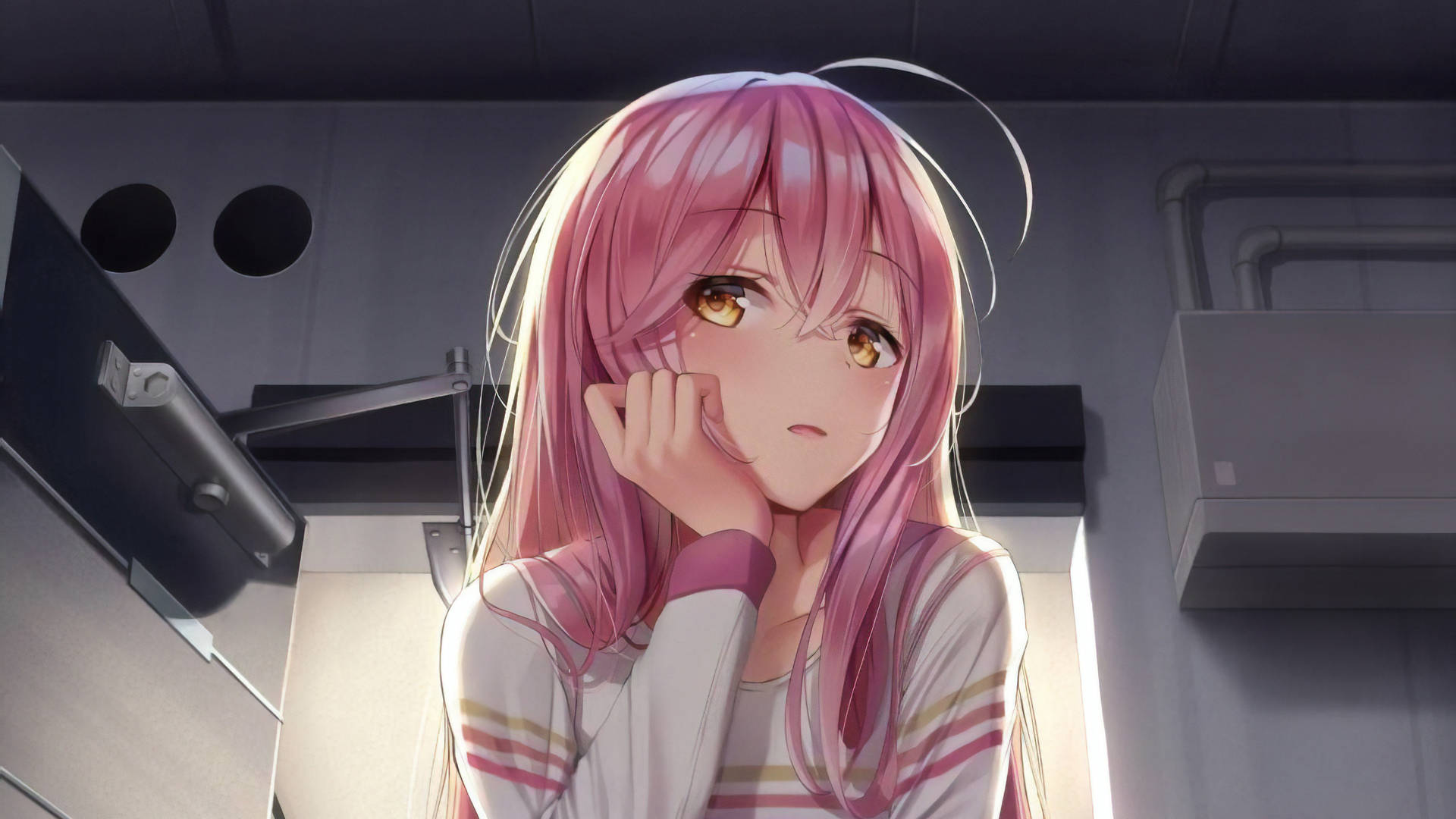Girly Pink Aesthetic Wallpaper