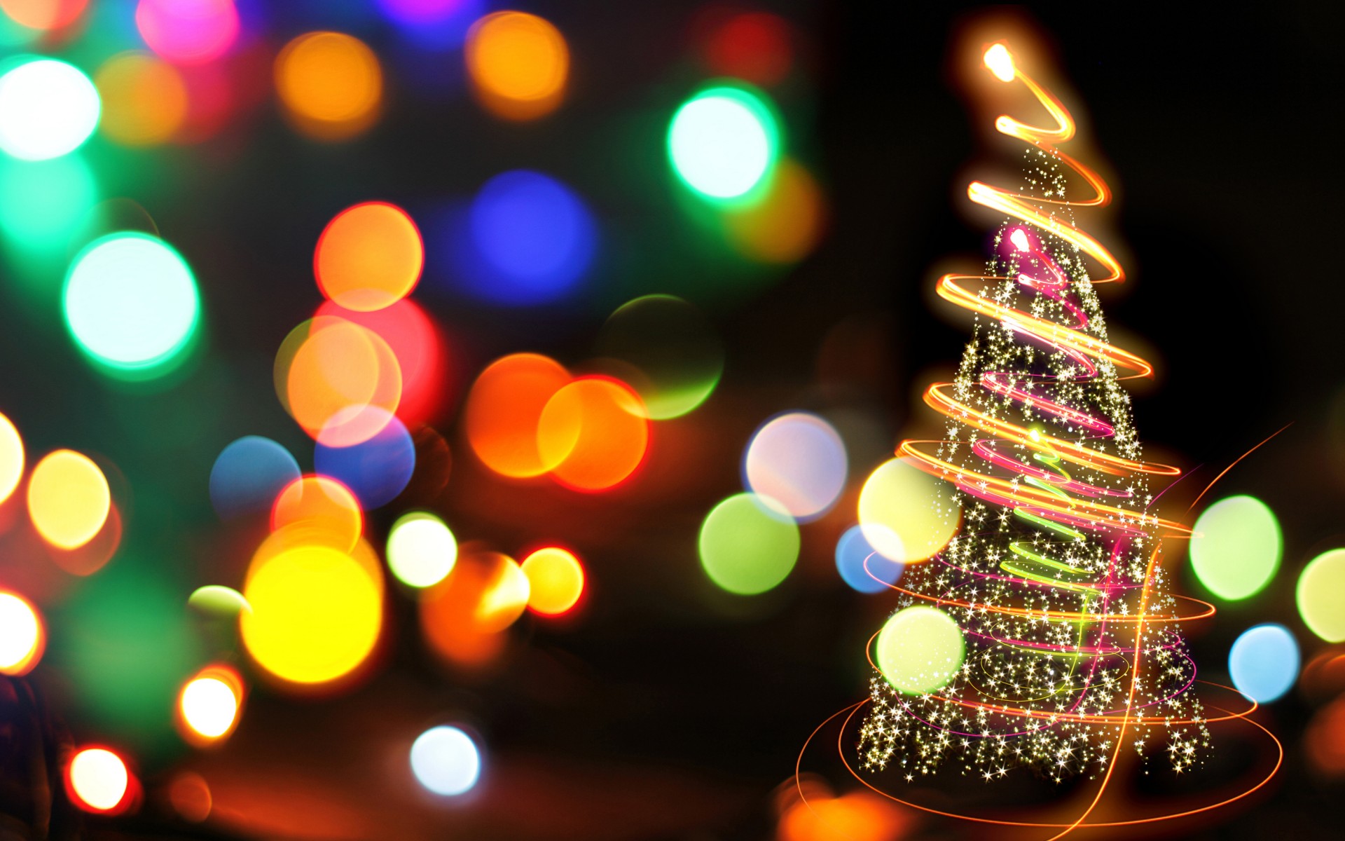 HD Christmas Lights Wallpaper