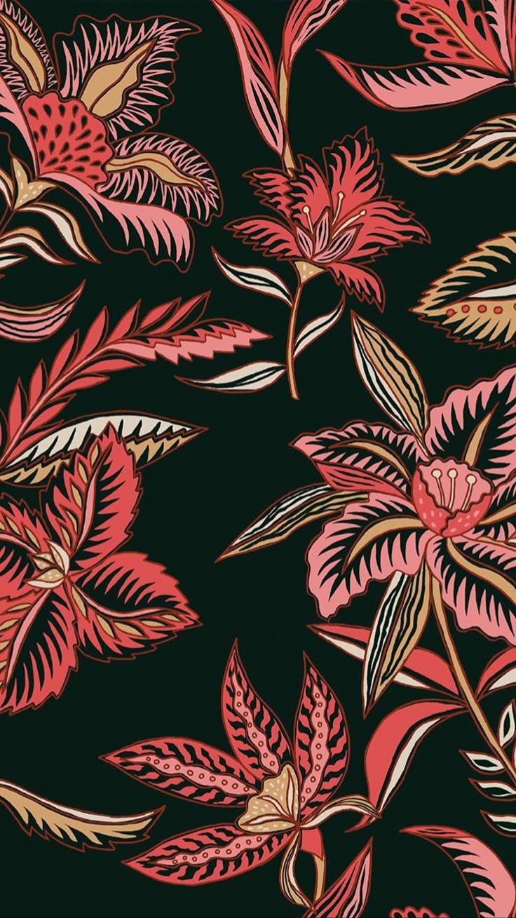 Floral Pattern Wallpaper For A Stylish Home