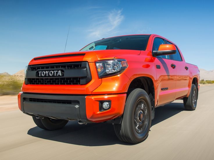 Trd Toyota Tundra Double Cab Pro Pickup W Wallpaper Background