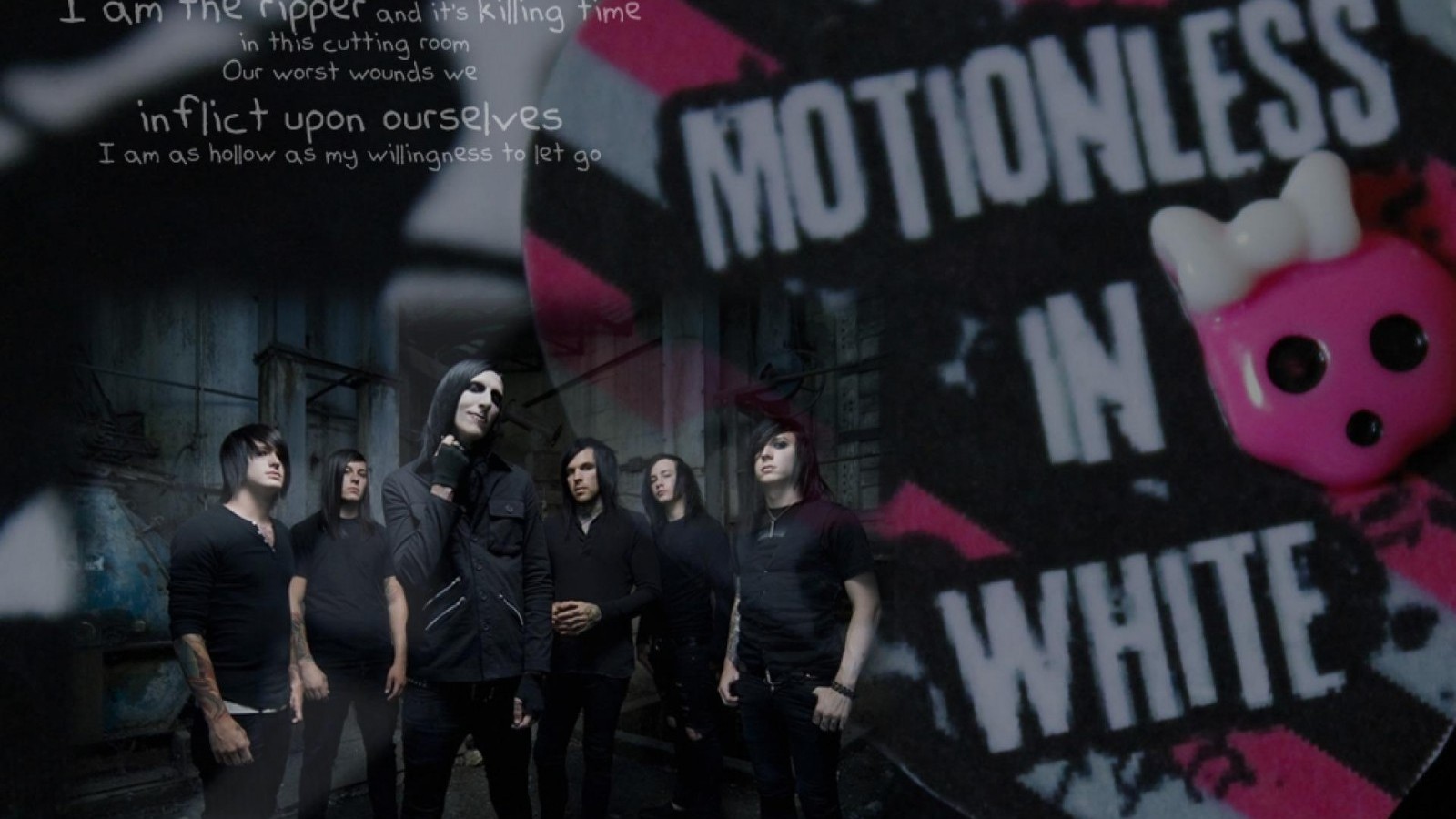 Free download motionless in white wallpaper [1600x900] for your Desktop