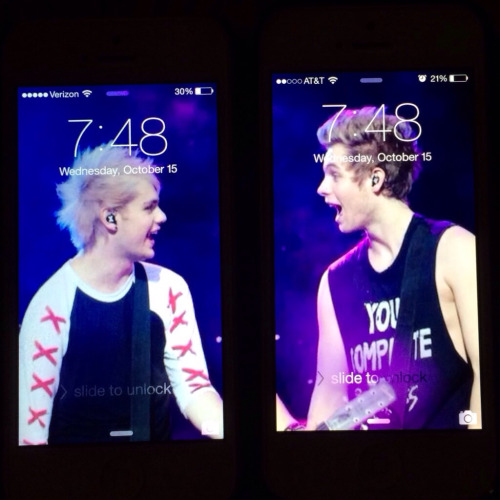 Me And My Best Friend Have Matching Lock Screens Incase You Can