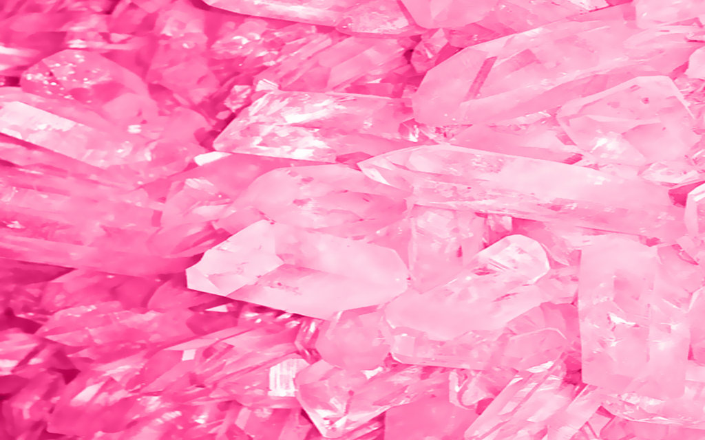 Wallpaper Pink Crystals Desktop And Mobile Wallippo