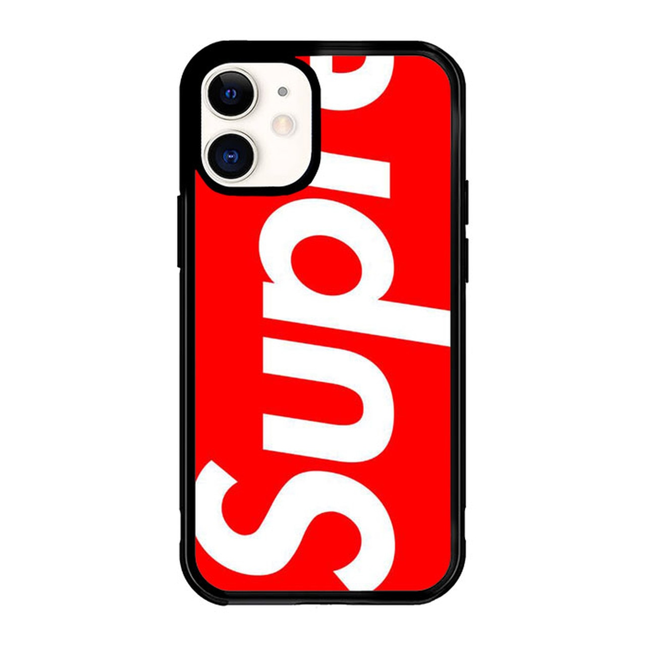 Supreme Wallpaper Red And White Q0289 iPhone Mini Case Flazzy