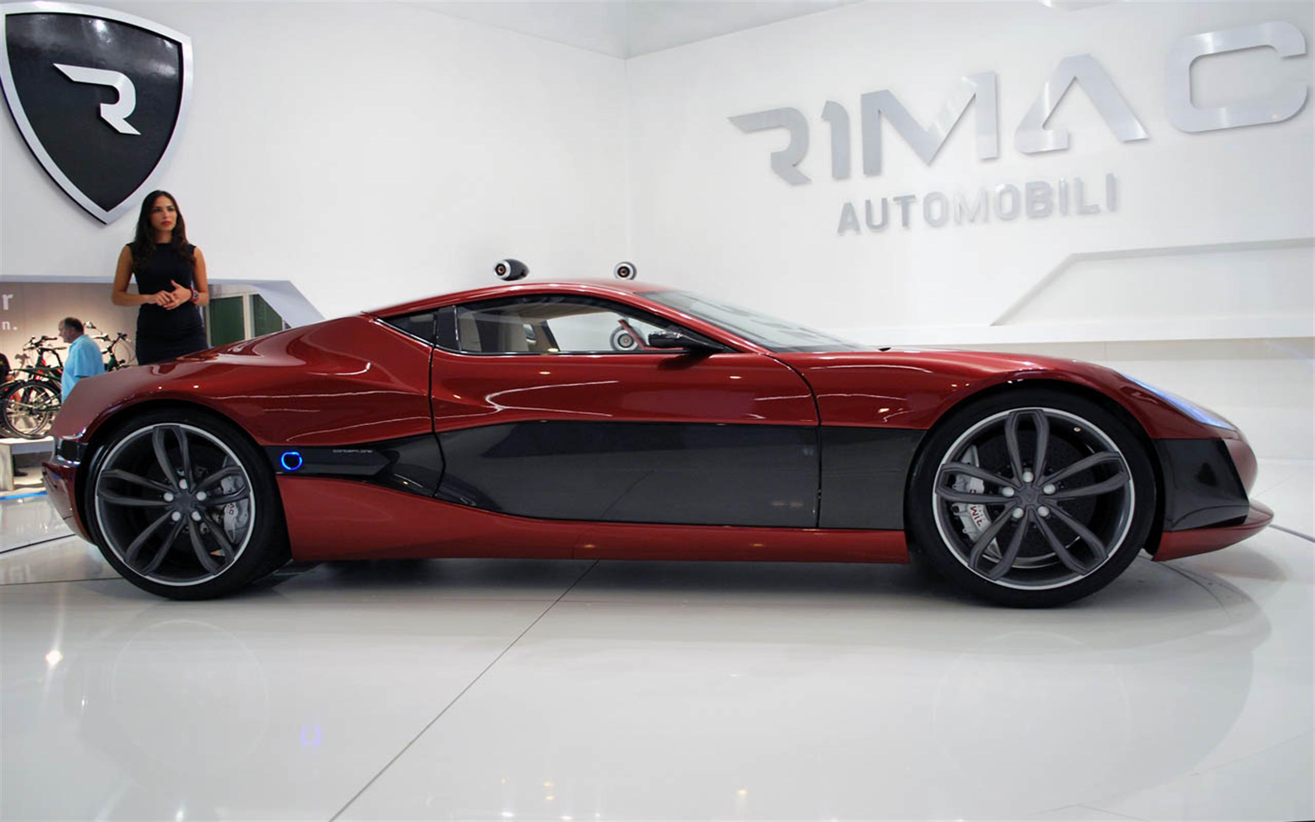 Rimac Concept One Electric Supercar Side