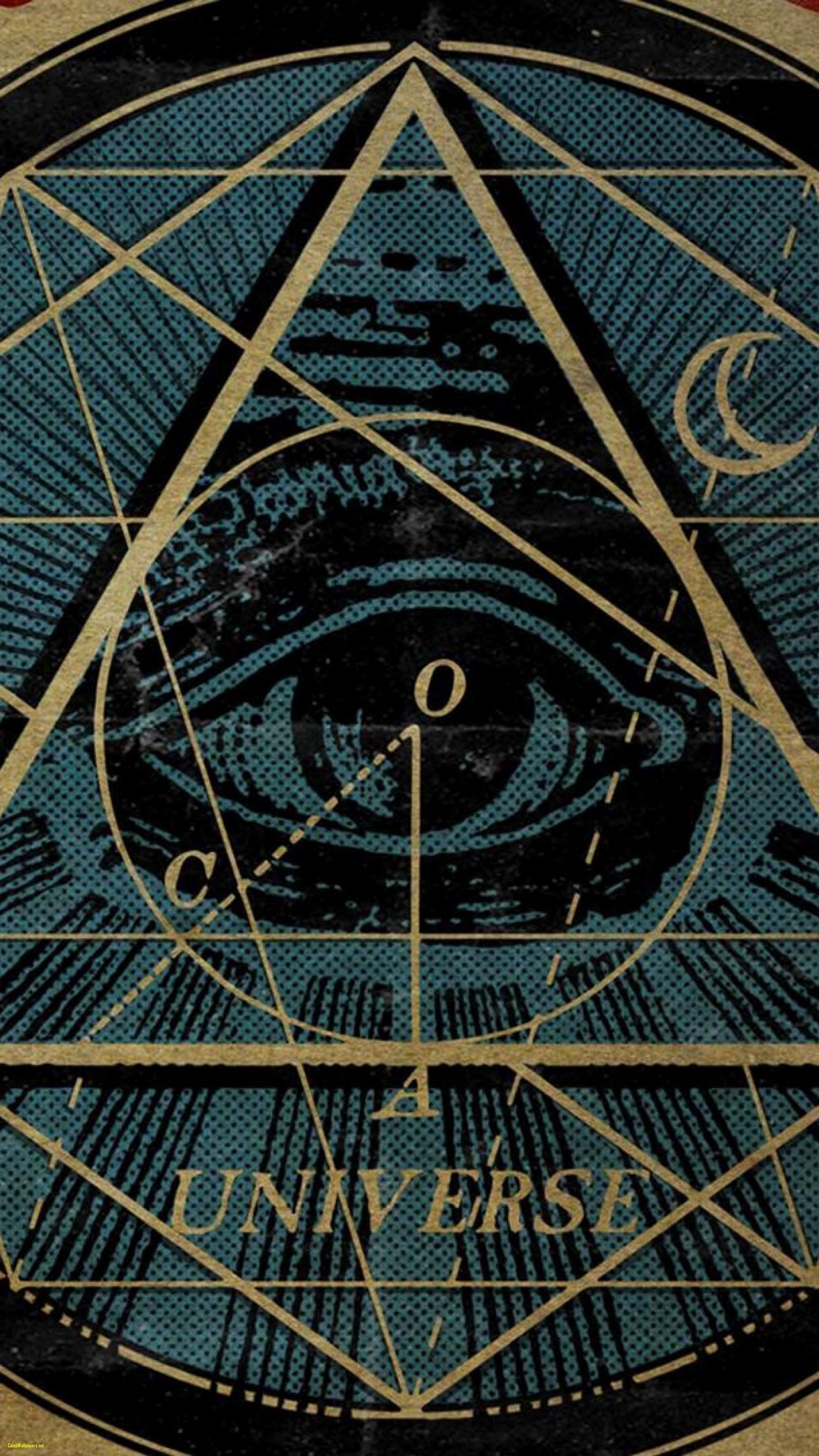Trippy Illuminati Wallpaper