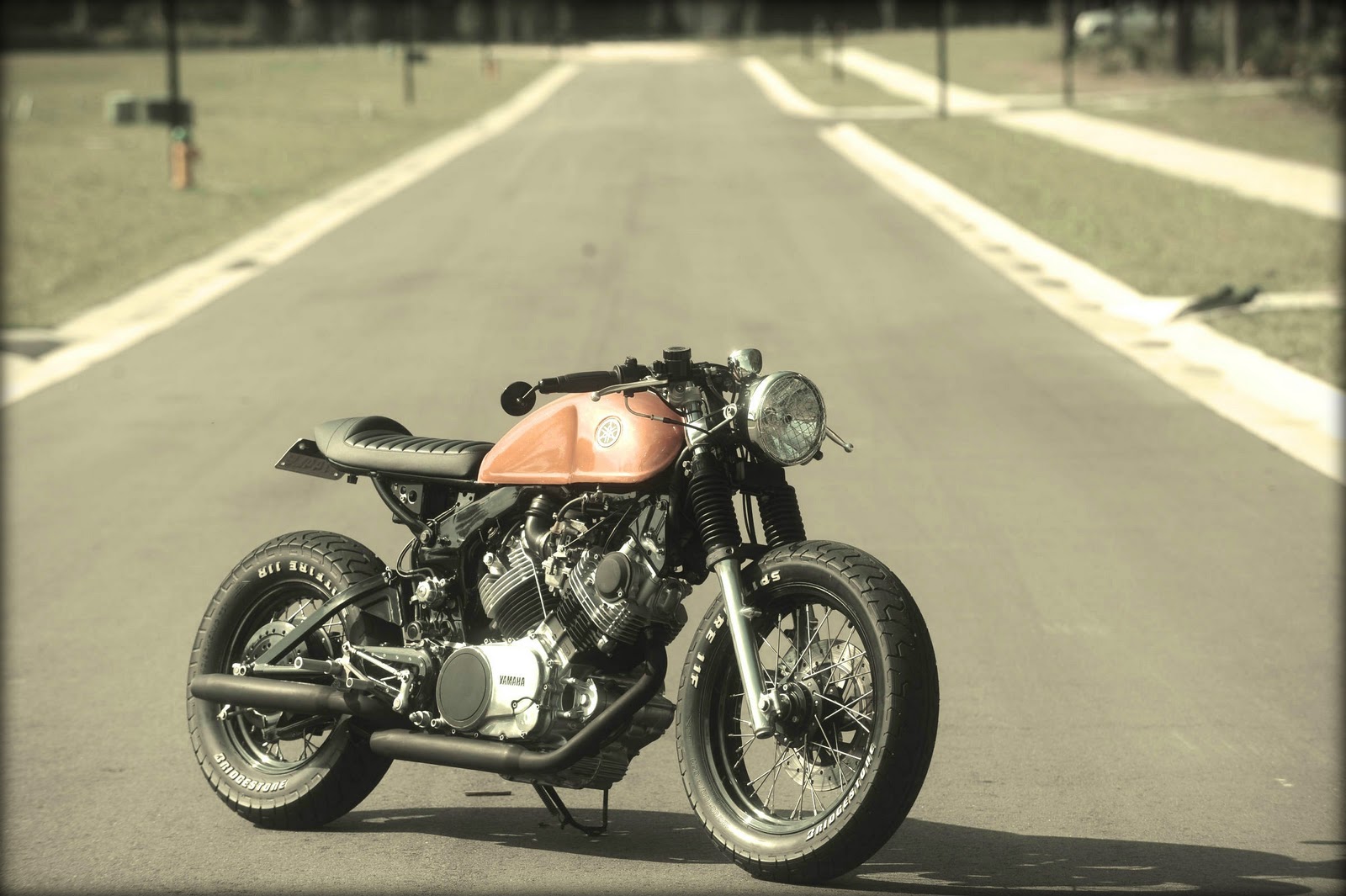 Yamaha Motorcycle Cafe Racer Wallpaper - Resolution:1920x1080 - ID:410887 -  wallha.com