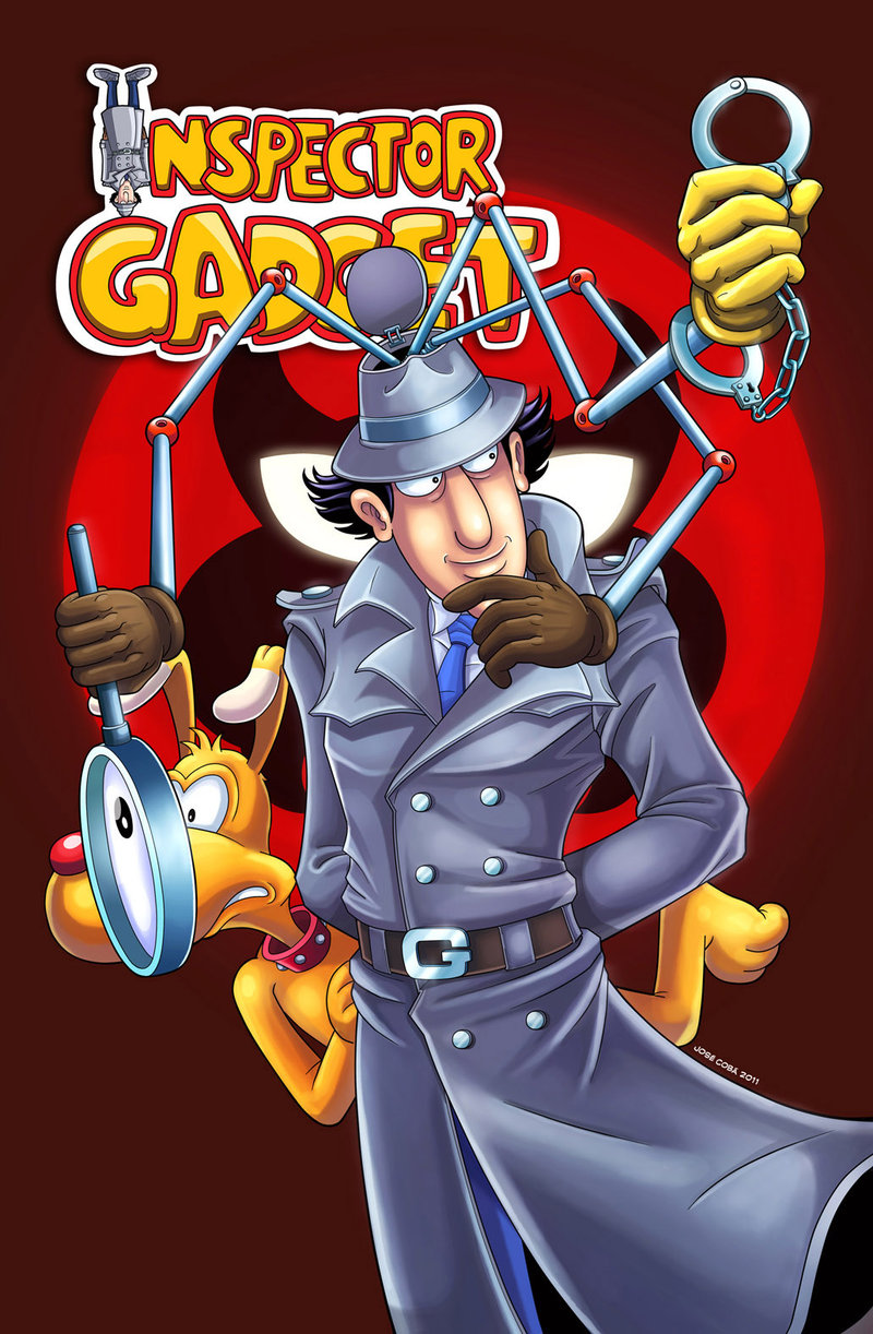 INSPECTOR GADGET COVER 1 by VdVector on