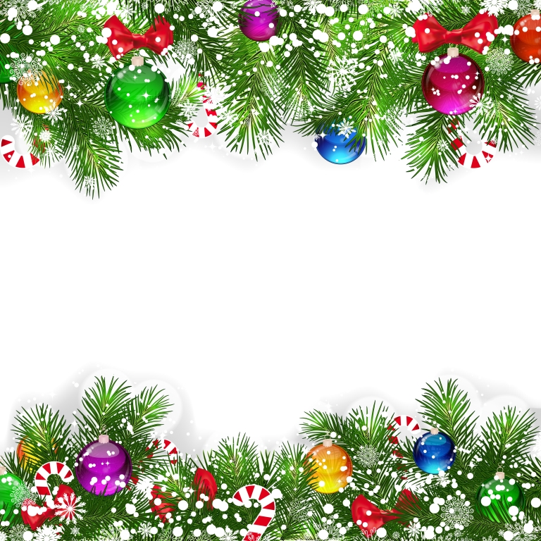 Christmas Clipart Background Clipartlook