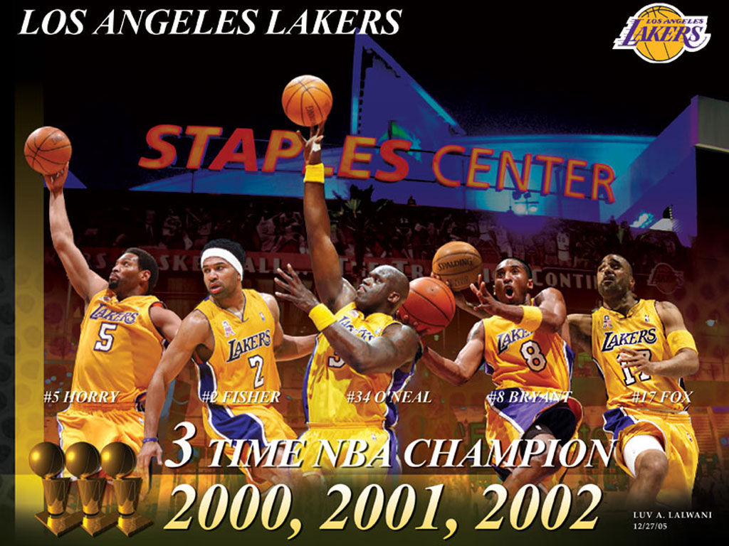 La Lakers Championships Mobile Animated Wallpaper