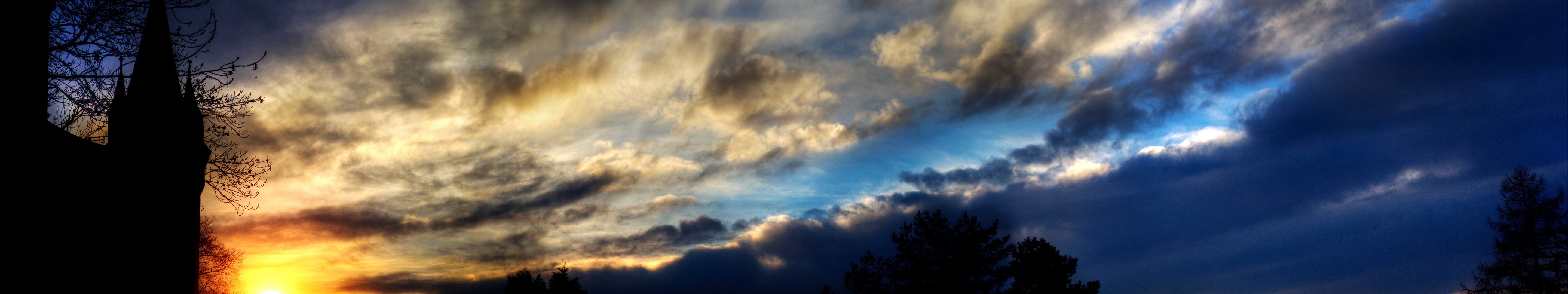 Sky Ciel Nuages Clouds Wallpaper