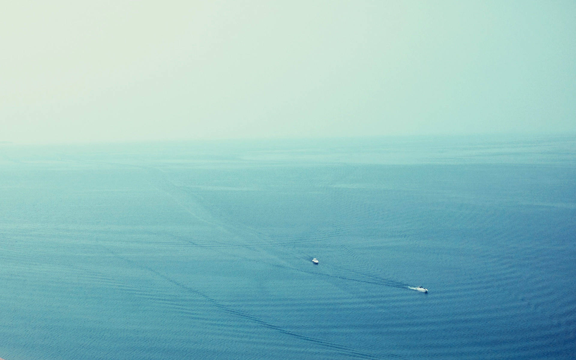 Summer Sea Clear Sky Wallpaper