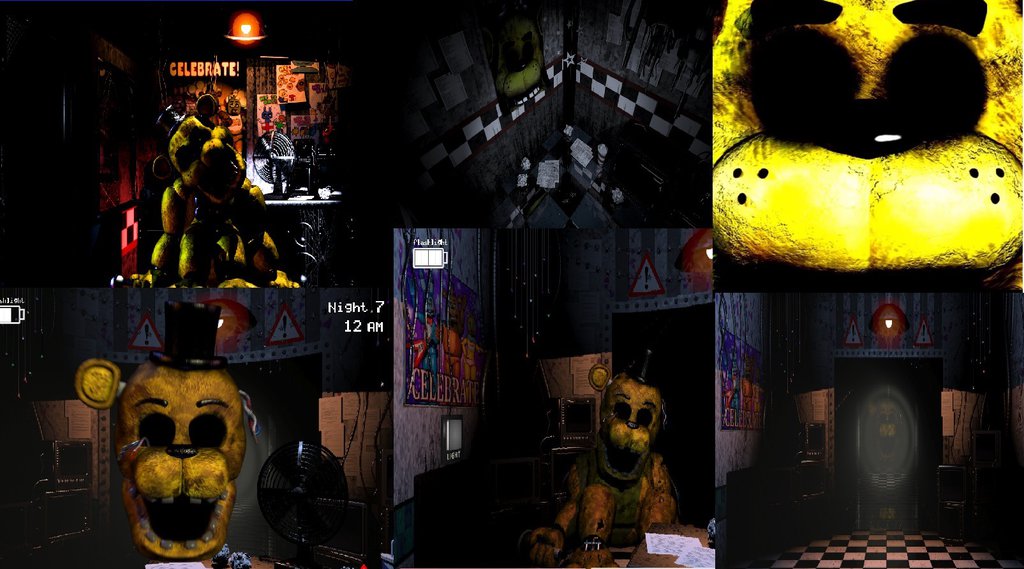 Golden Freddy Wallpaper by CreativePony7 on
