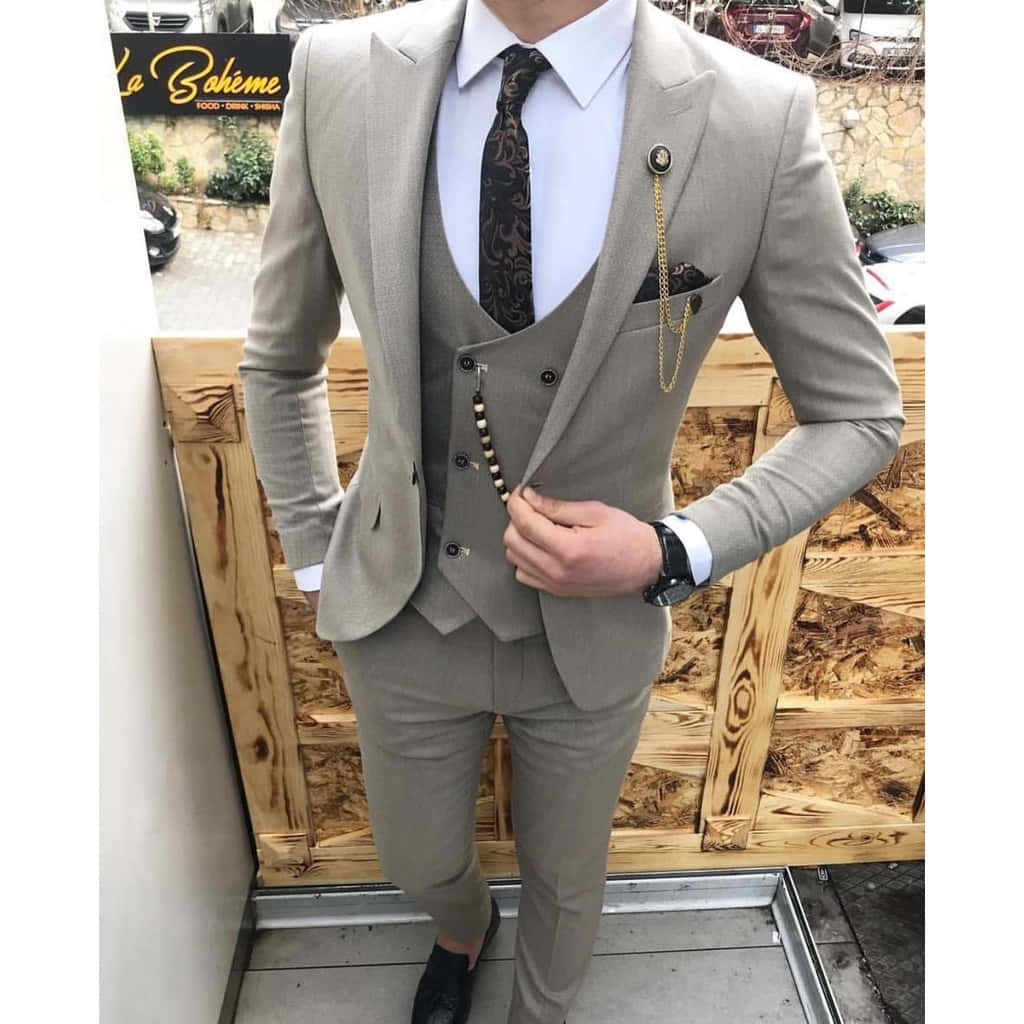 Man In Suit Picture Wallpaper
