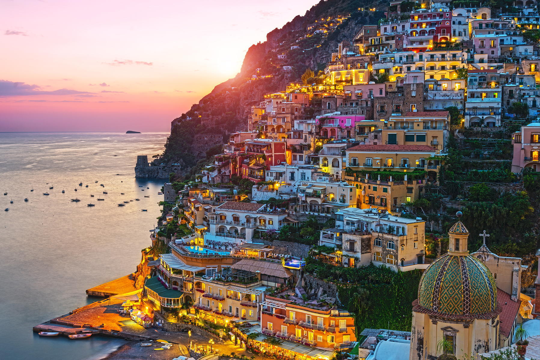 Positano Italy Wallpaper And Image Pictures Photos