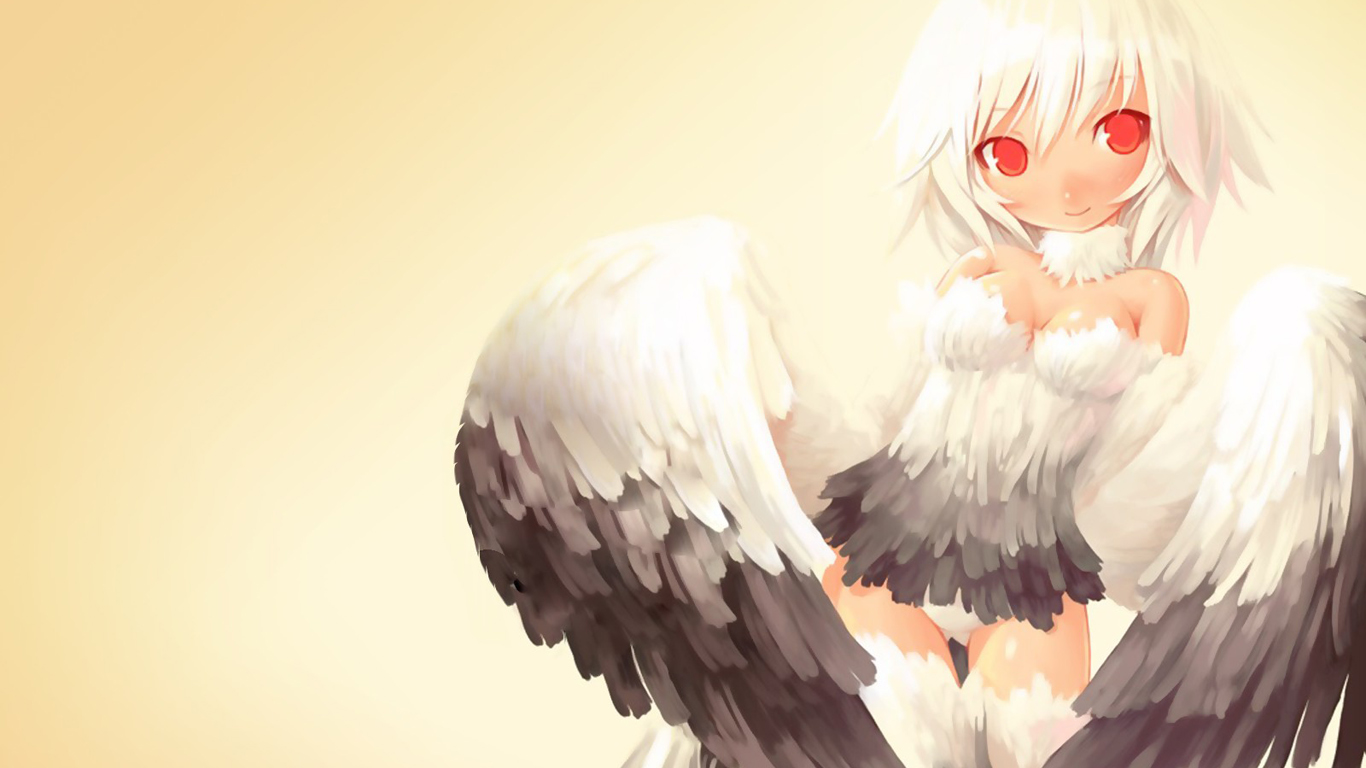 Anime angel wallpaper background 1366 x 768 id 17192 wallpaper 7