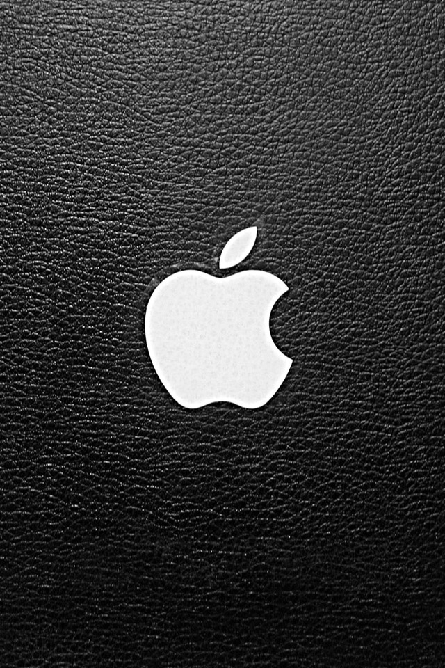 Apple Leather iPhone HD Wallpaper