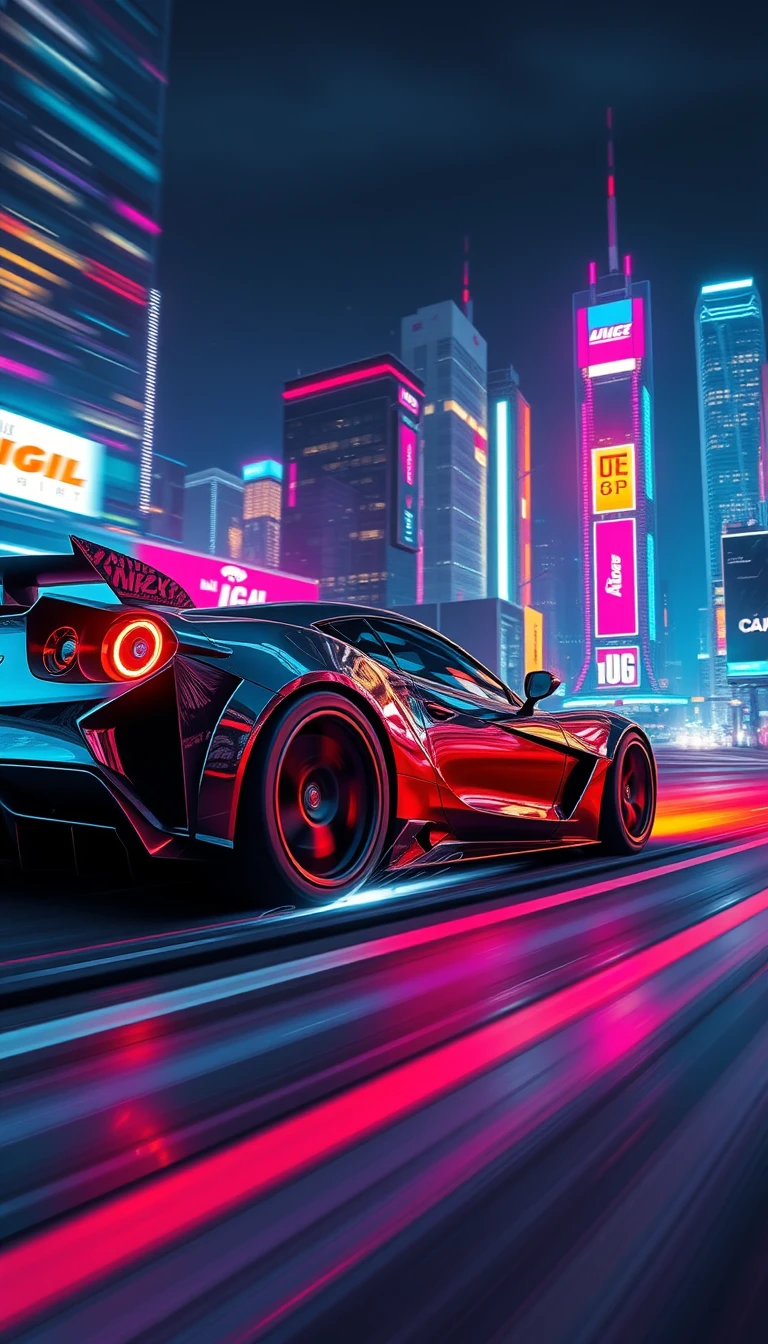 Cars Art Wallpaper