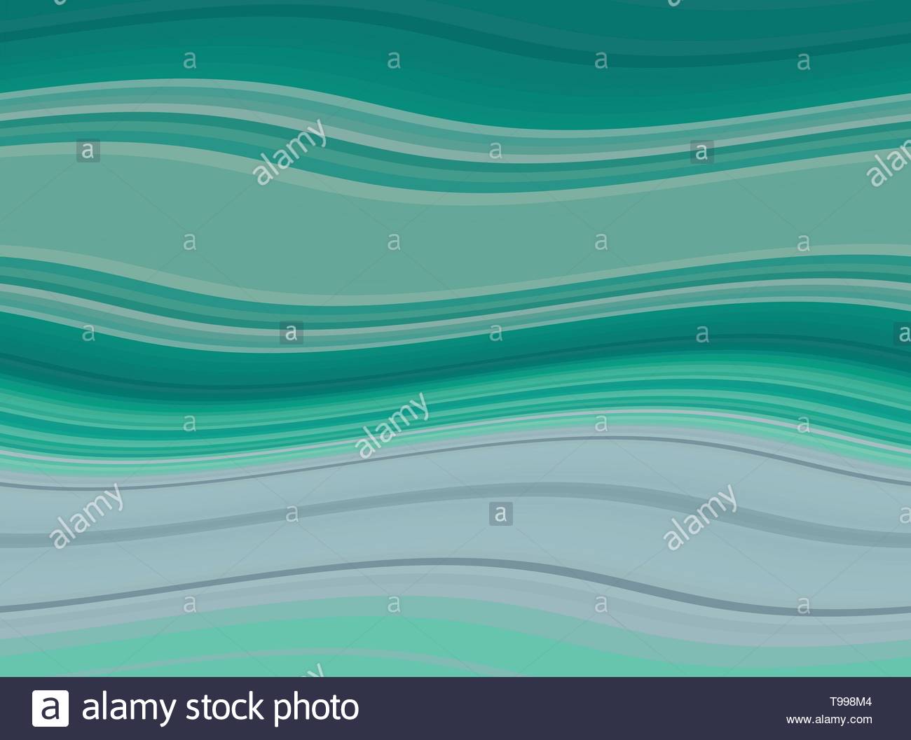 Abstract Medium Aqua Marine Dark Sea Green And Teal Color Ocean