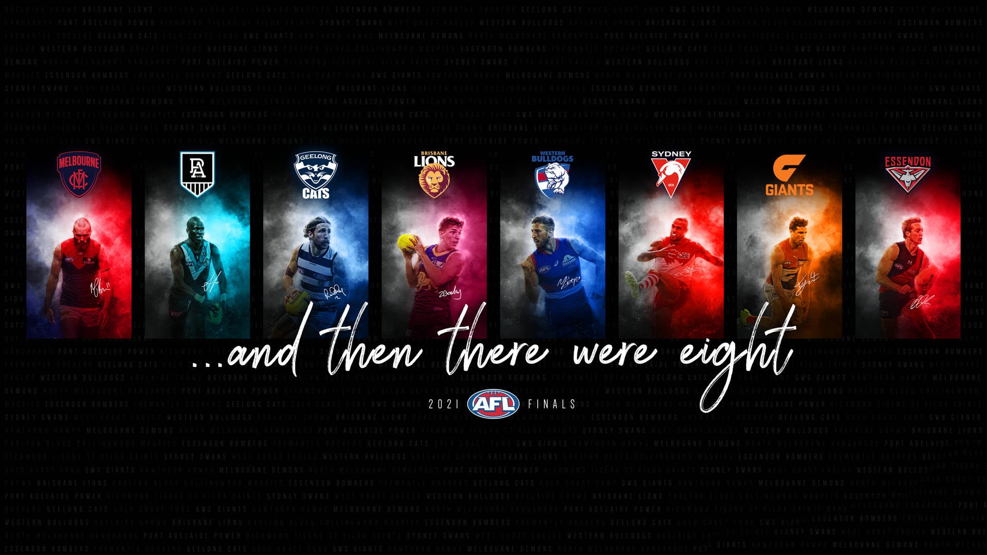 Afl Finals Eight Teams Wallpaper