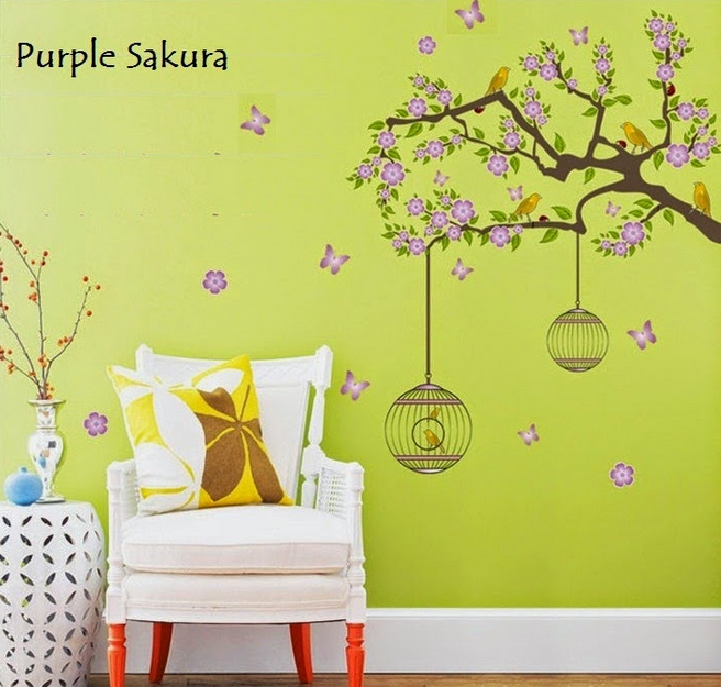 Wallpaper Dinding Lucu Bunga Sakura Picture Size Posted By