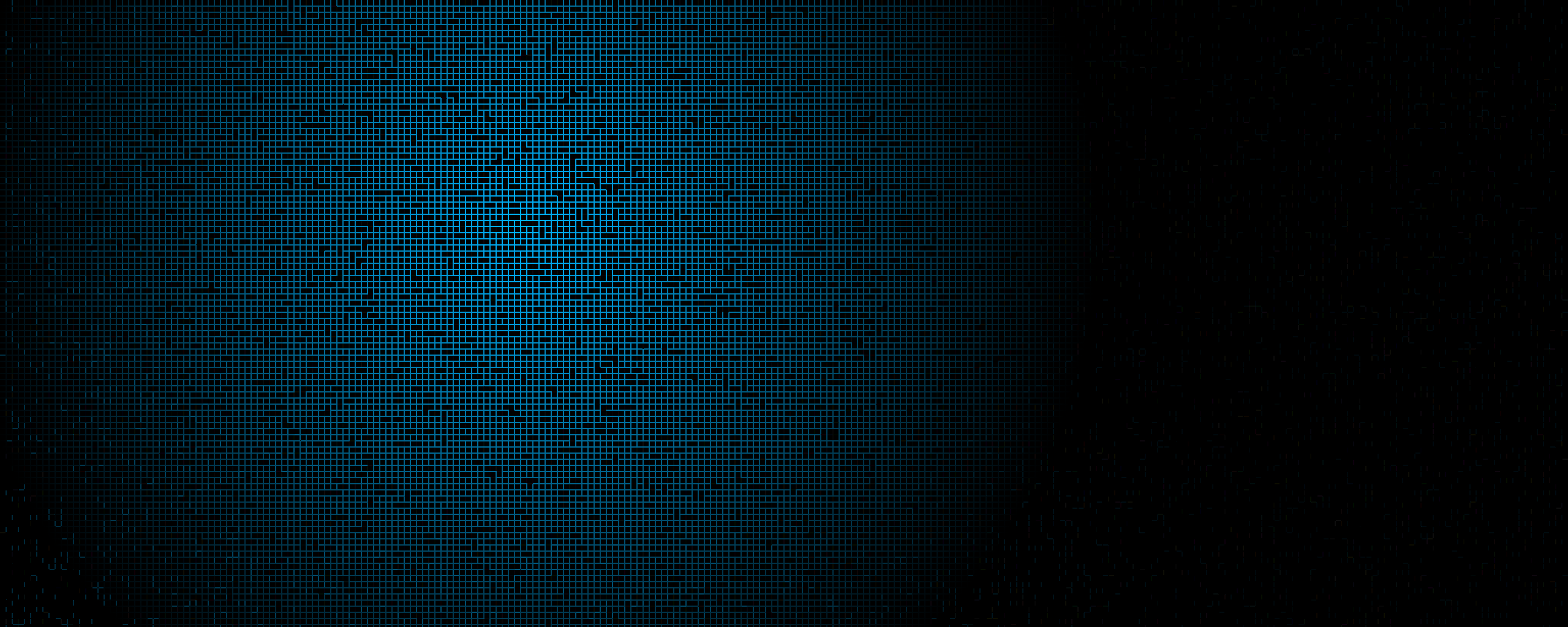 Blue Black Blocks Square large resolution wallpaper background