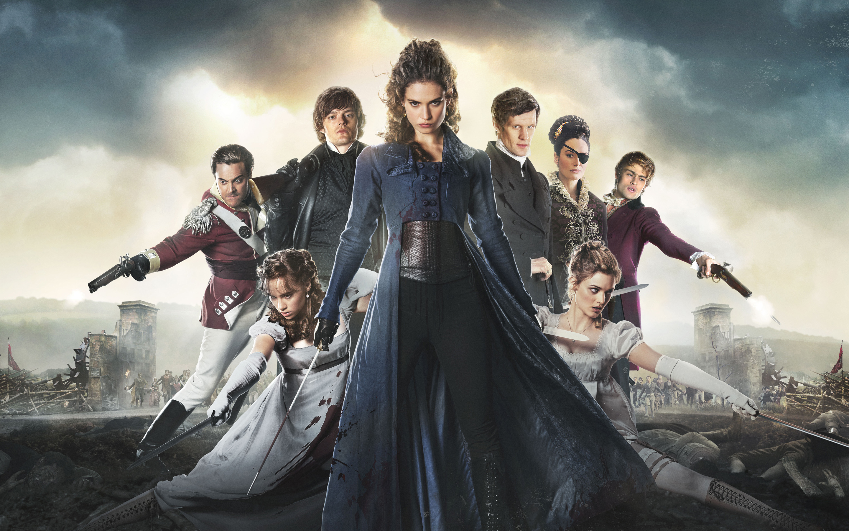 Pride And Prejudice Zombies Wallpaper Background Image