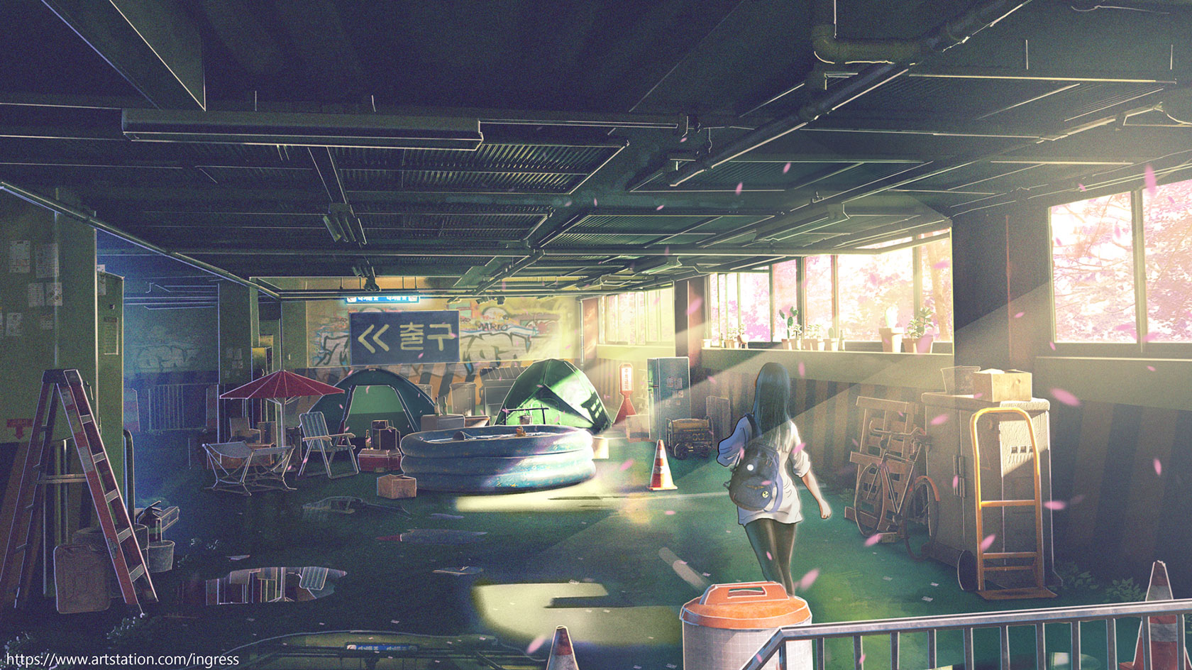 Anime Background With Blender Finished Projects