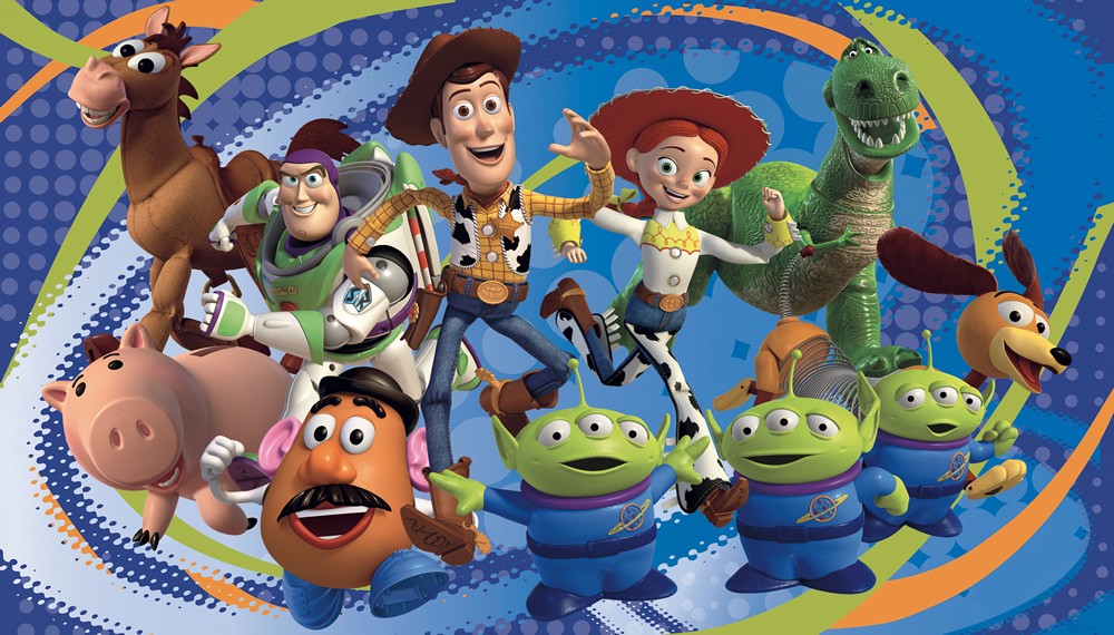 Details about TOY STORY 3 Woody Buzz Prepasted Wall Mural Wallpaper