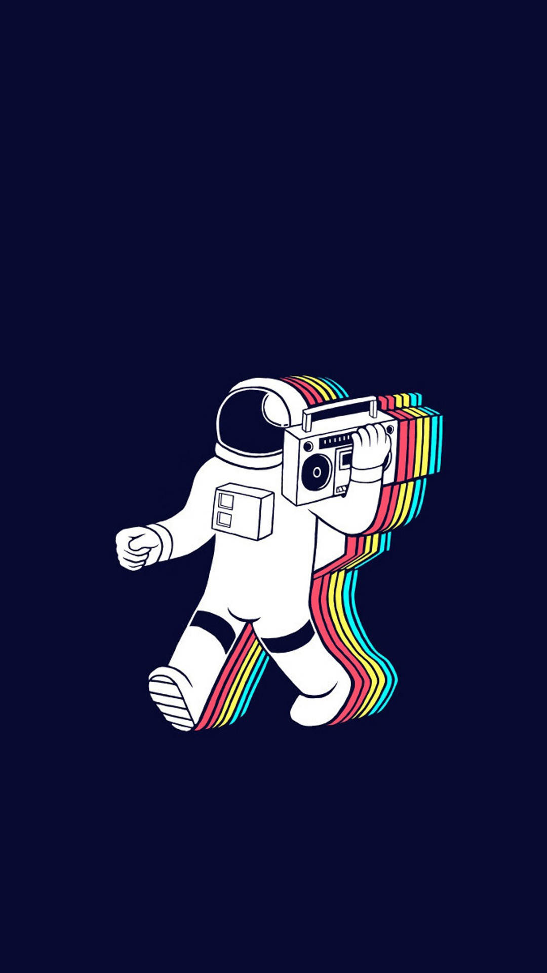Cartoon Astronaut Wallpaper