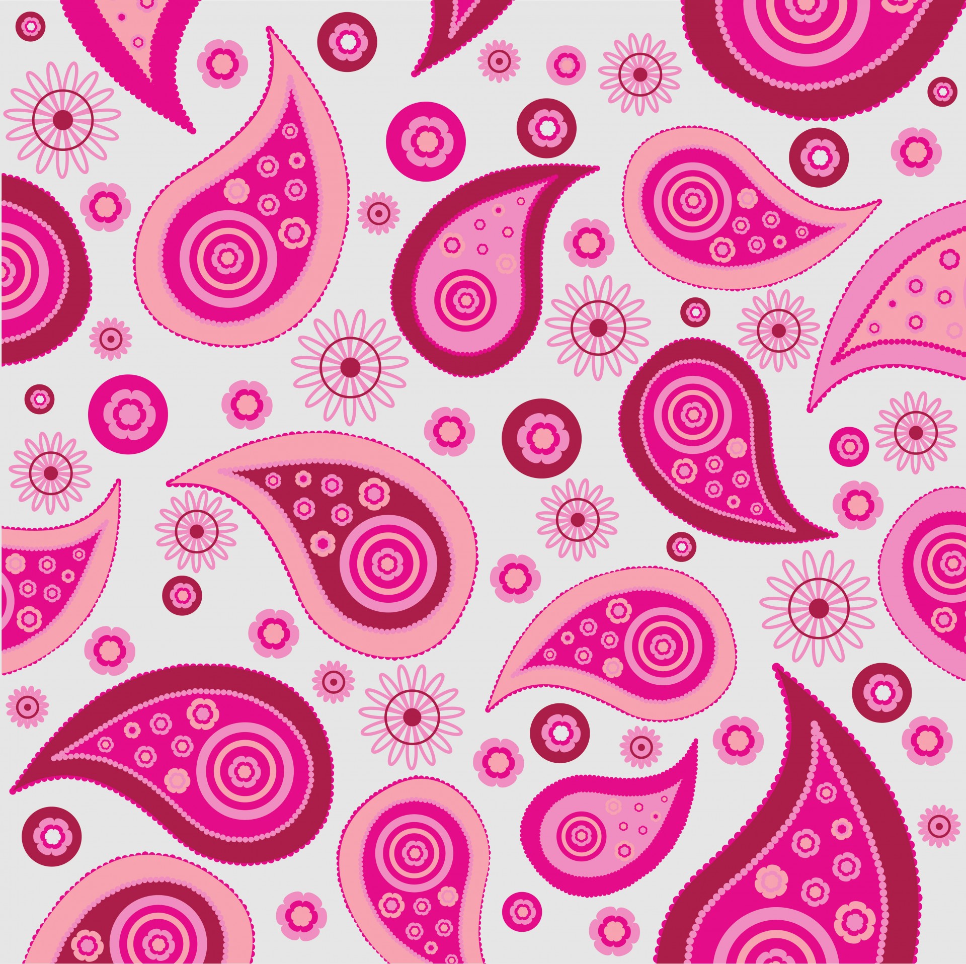 Paisley Pattern Background Pink Stock Photo HD Public Domain