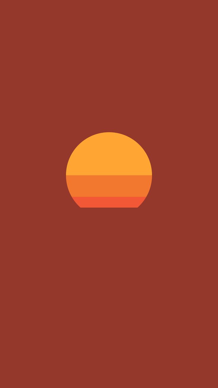 Minimalist Sunset Wallpaper Oc