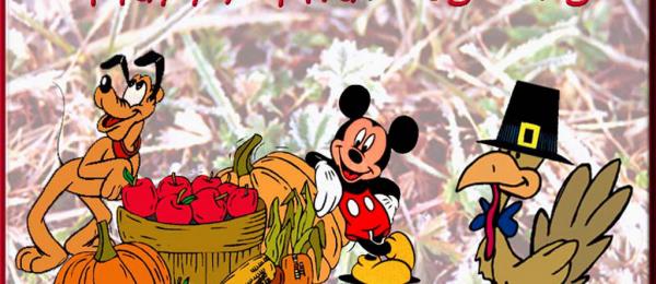 Disney Thanksgiving Screensavers